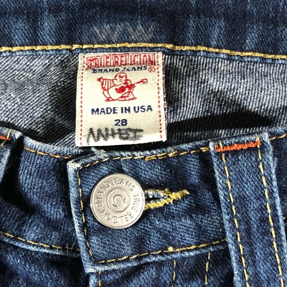 True Religion Billy Straight Leg Jeans Size 28 - Picture 6 of 8